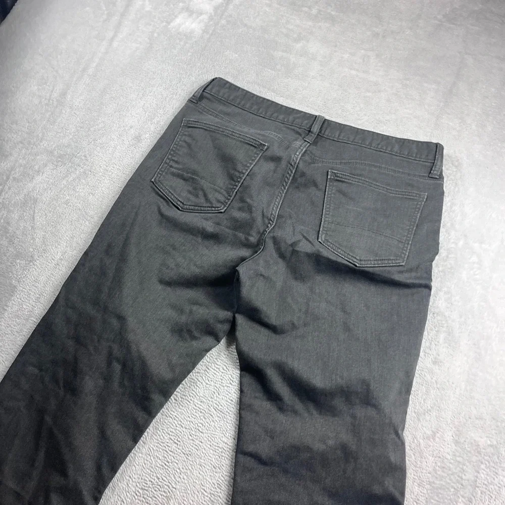 Banana Republic Travel‎ Jean Mens 34x30 Athletic Fit Charcoal Gray Pants